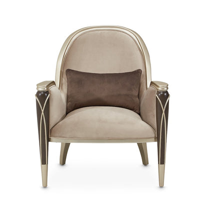 Villa Cherie Accent Chair - Porcini/Hazelnut
