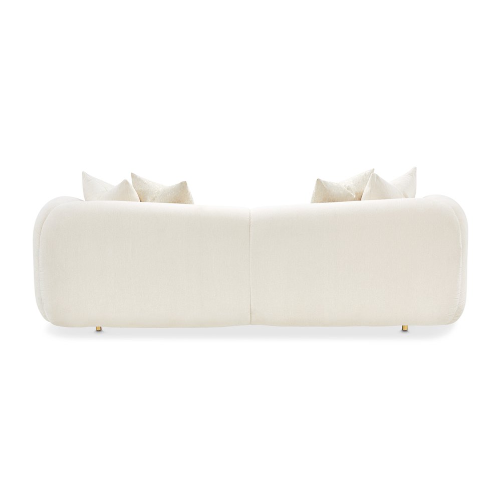 Sassani Sofa - Crepe/Gold