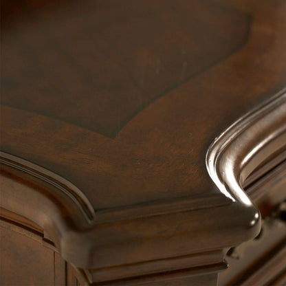 Windsor Court Dresser with Mirror - Vintage Fruitwood