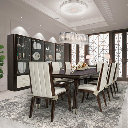 Paris Chic Dining Arm Chair - Espresso Qty 1