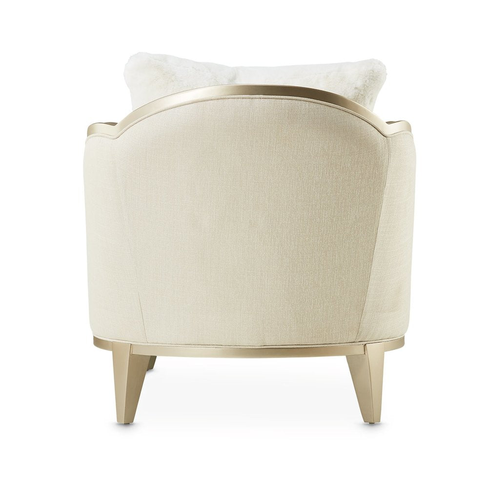 Villa Cherie Chaise - Pearl/Caramel