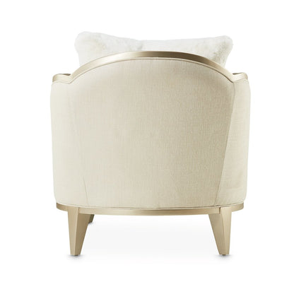 Villa Cherie Chaise - Pearl/Caramel