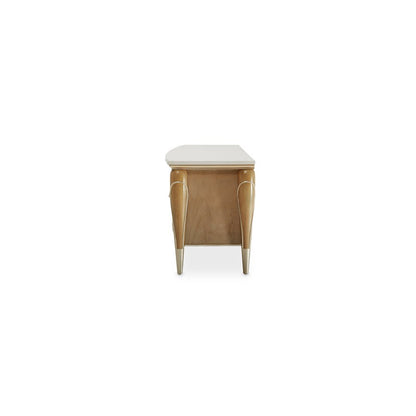 Villa Cherie Media Cabinet - Caramel