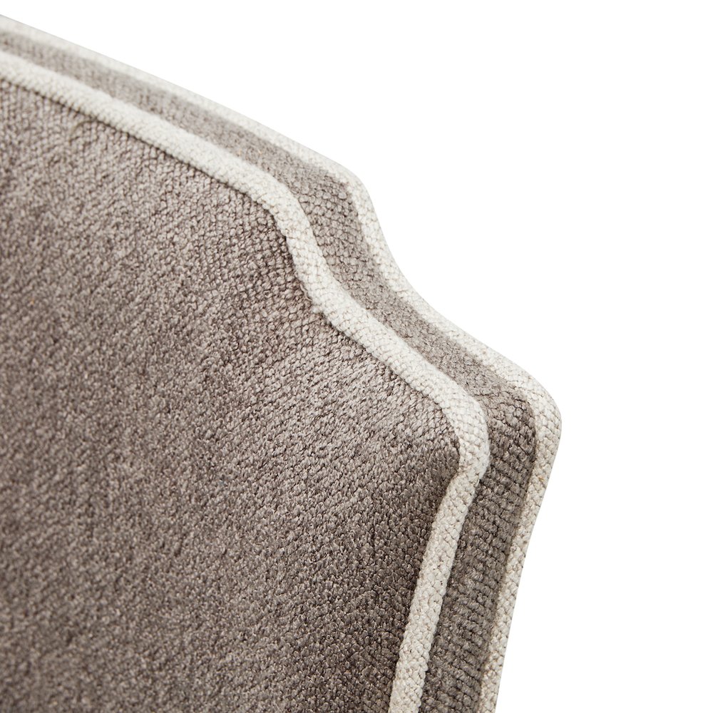 St. Charles Vanity Chair - Dove Gray
