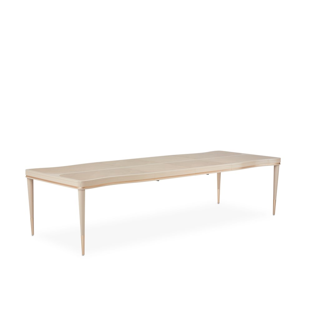 Malibu Crest Rectangular Dining Table - Blush
