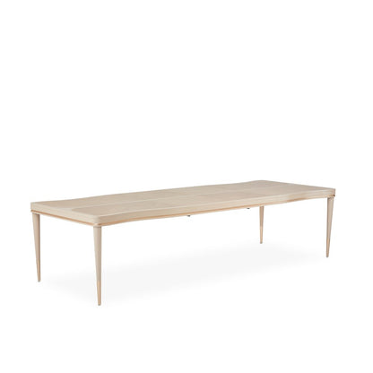 Malibu Crest Rectangular Dining Table - Blush