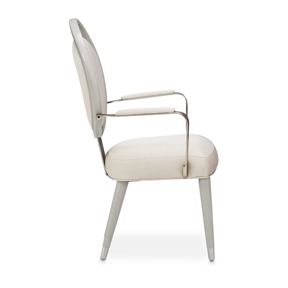 Eclipse Dining Arm Chair - Moonlight Gray Set of 2