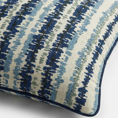 Blue My Mind Antigua 21" Square Pillow, Set of 2 - Navy