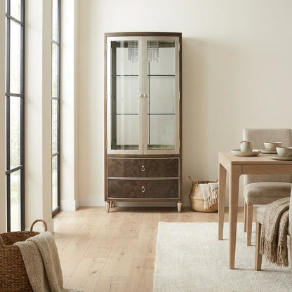 Villa Cherie Display Cabinet - Hazelnut
