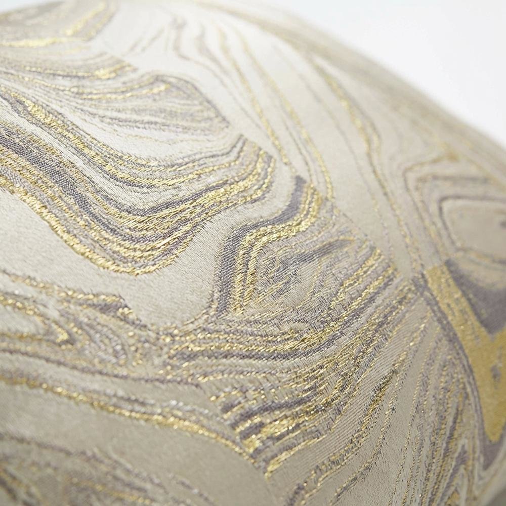 GLAMtastic Naomi 13"x24" Oblong Pillow, Set of 2 - Champagne