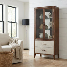Houston Display Cabinet - Walnut