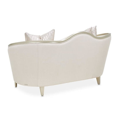 Villa Cherie Loveseat - Pearl/Caramel