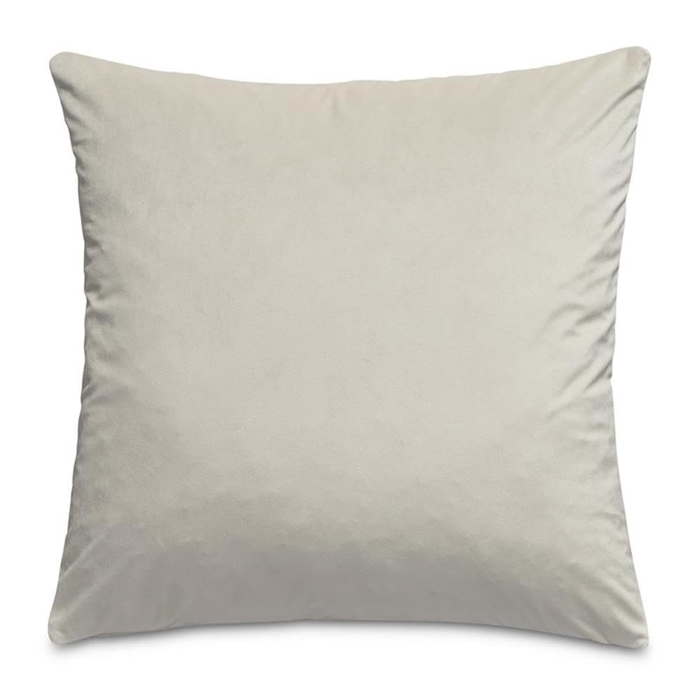 Gemma 21" Velvet Throw Pillow, Set of 2 - Cloud