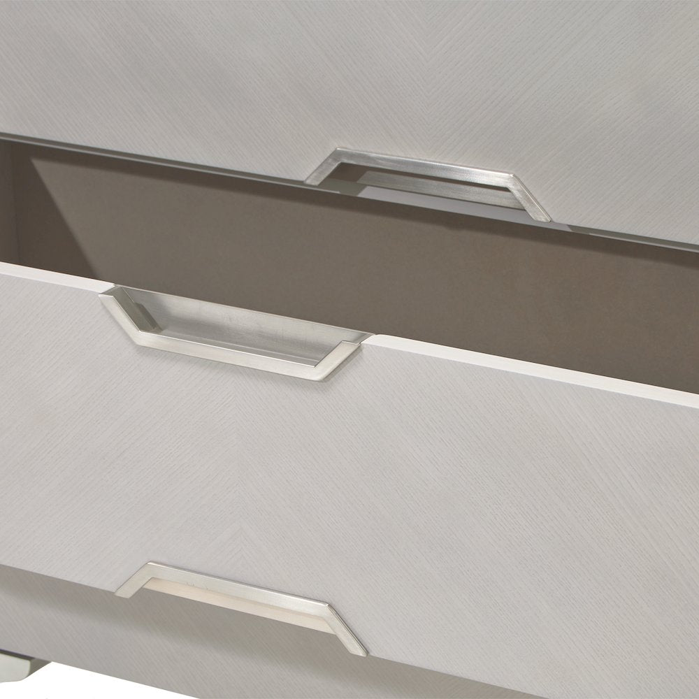 Penthouse 6-Drawer Chest - Ash Gray
