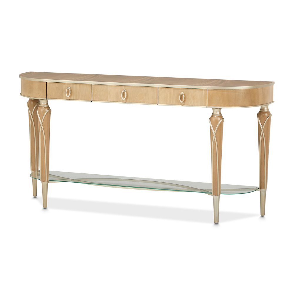 Villa Cherie Console Table - Caramel
