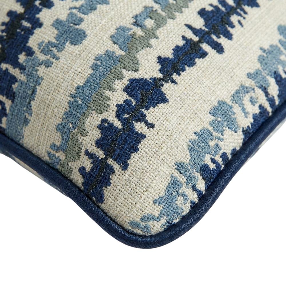 Blue My Mind Antigua 21" Square Pillow, Set of 2 - Navy