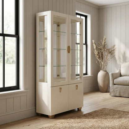 Fantosini Display Cabinet - Creamy Pearl