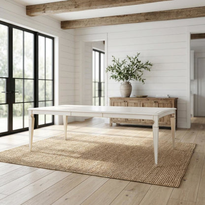 La Marisia Rectangular Dining Table - Creamy Pearl