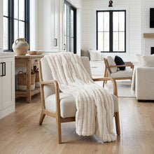 Parker 52"x72" Throw - Cream