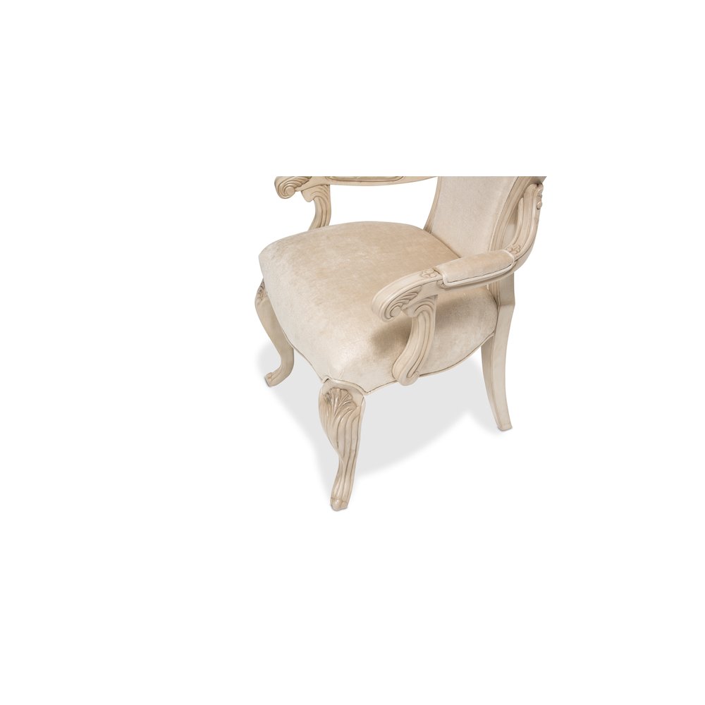 Platine de Royale Dining Arm Chair - Champagne Set of 2