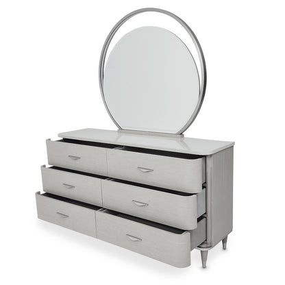 Eclipse Dresser with Mirror - Moonlight