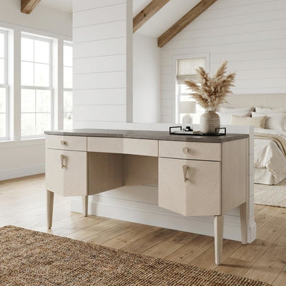 Fantosini Vanity Desk - Silver Mist