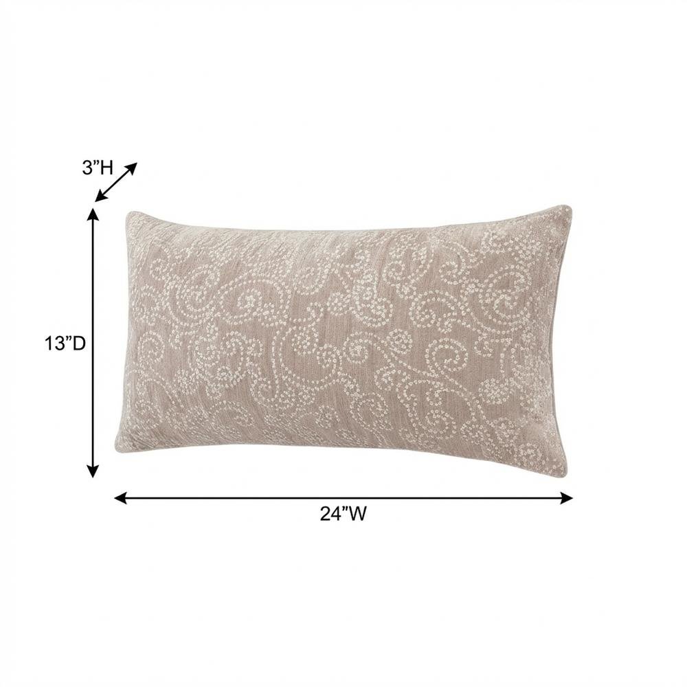 Moonbeam Darling 13"x24" Oblong Pillow, Set of 2 - Natural