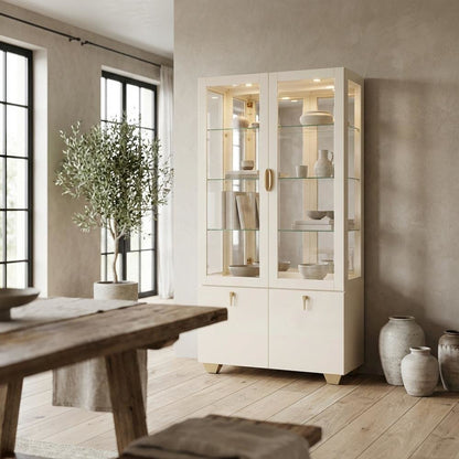 Fantosini Display Cabinet - Creamy Pearl