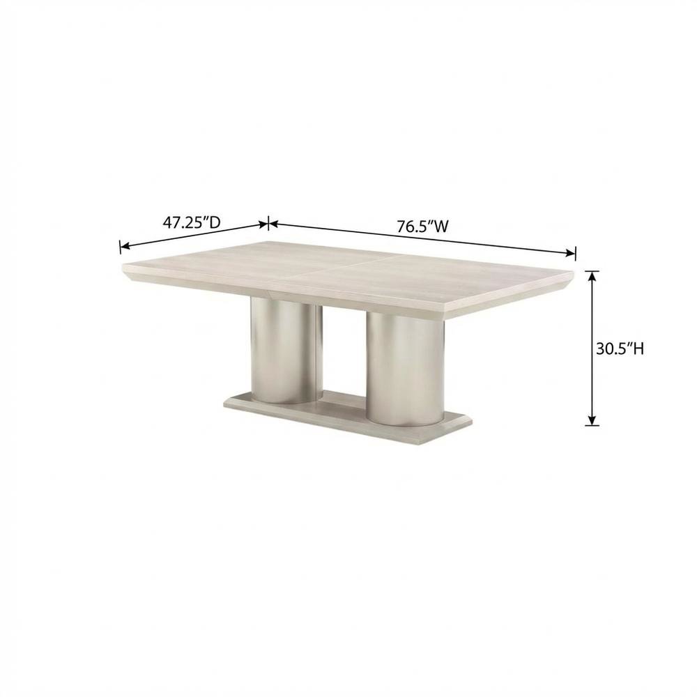 Marin Rectangular Dining Table - Greige
