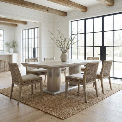 Marin Rectangular Dining Table - Greige