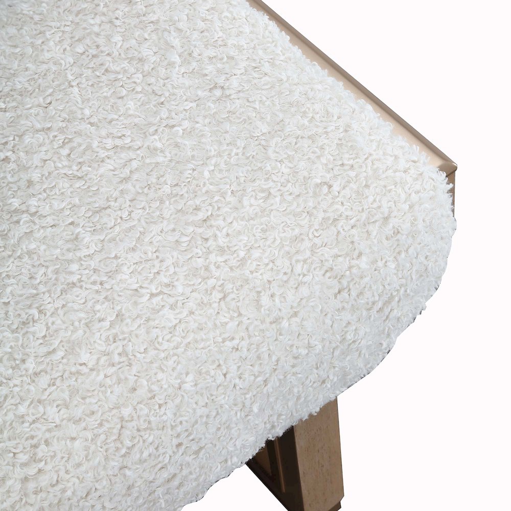 West Kensington Accent Bench - Sea Salt Caramel