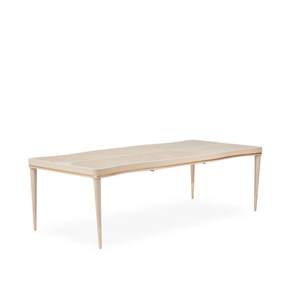 Malibu Crest Rectangular Dining Table - Blush