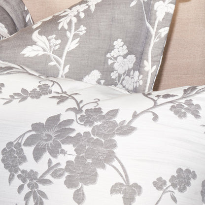 Mika 6-Piece King Duvet Set - Dove