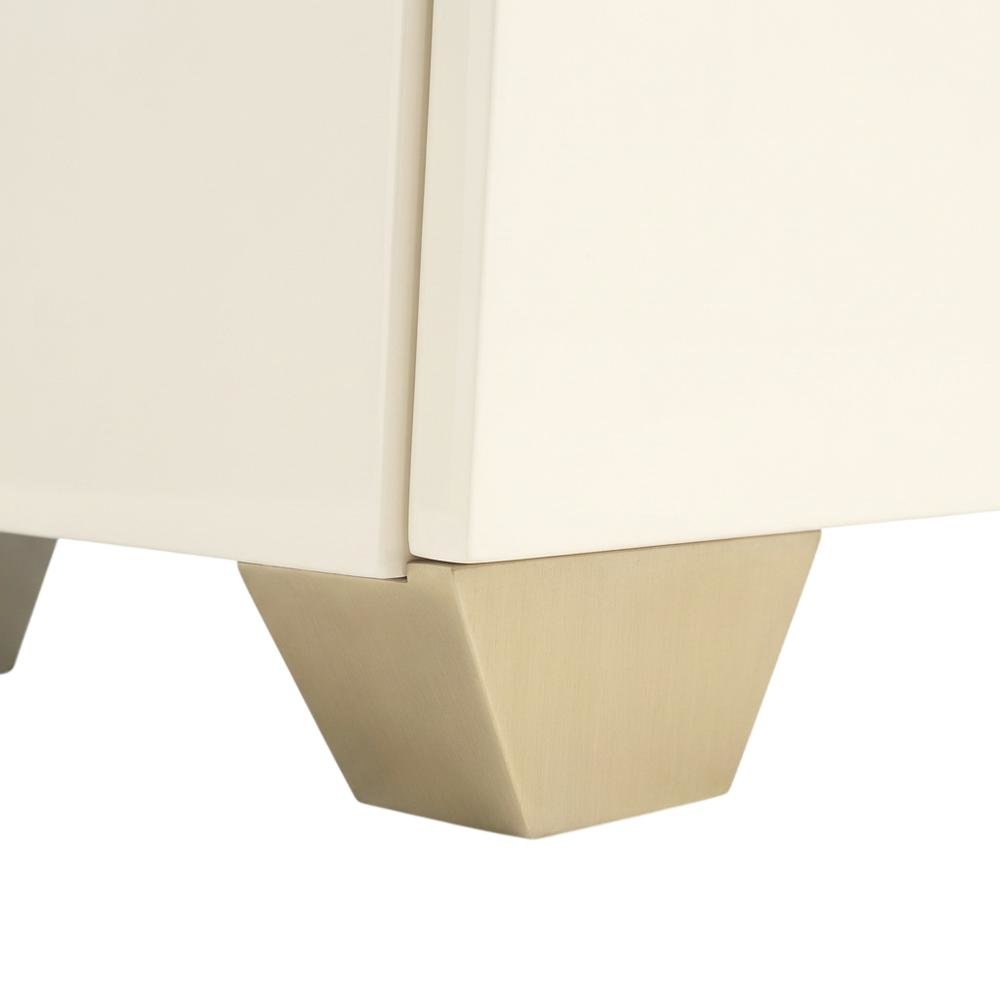 Fantosini Sideboard with Wall Mirror - Creamy Pearl