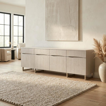 Marin Media Cabinet - Greige