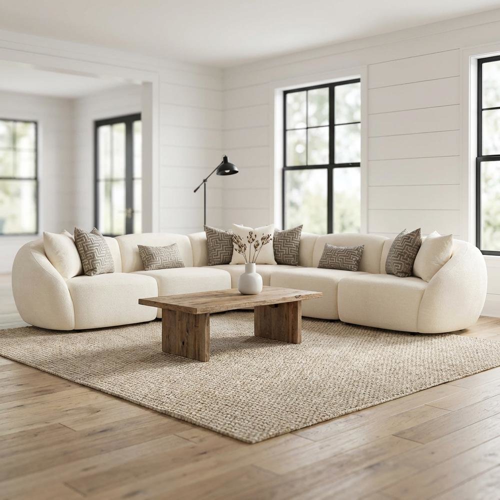 Le Montreaux 5-Piece Modular Sectional - Gardenia