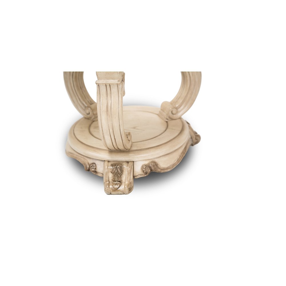 Platine de Royale Chair Side Table - Champagne