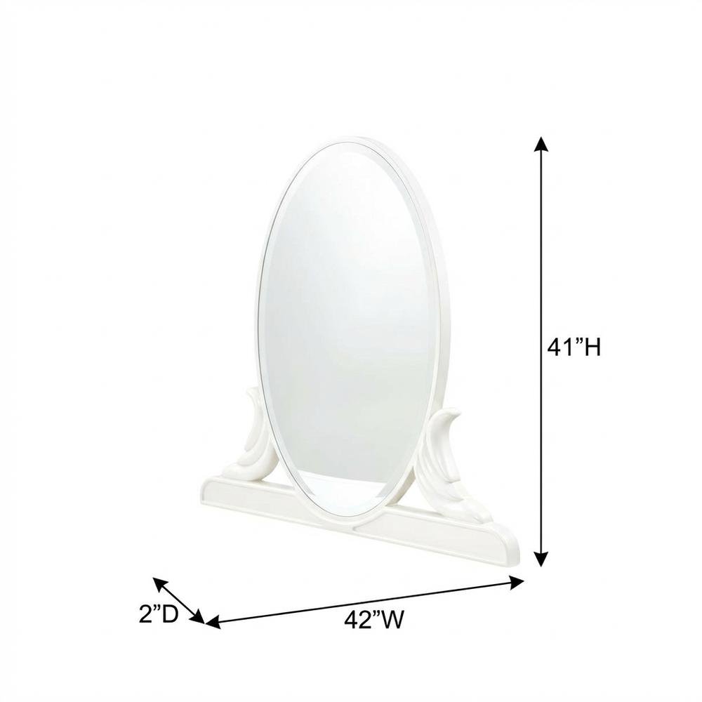 La Marisia Vanity Mirror - Creamy Pearl