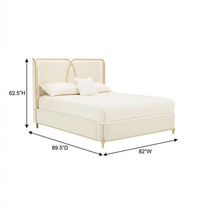 Scotts Square Eastern King Bed - Light Champagne