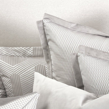Nouveau 9-Piece Queen Duvet Set - Dove