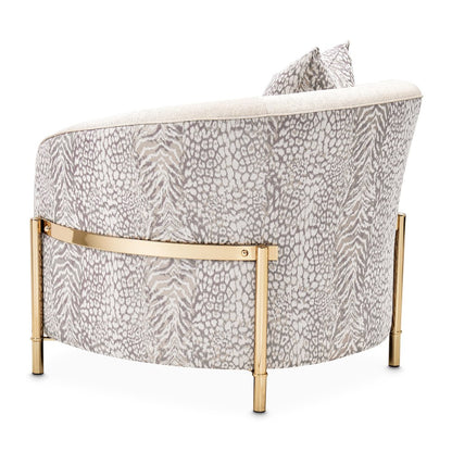 Lisbon Accent Chair - Opal/Gold