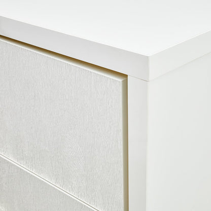 Palm Gate 6-Drawer Chest - Cloud White