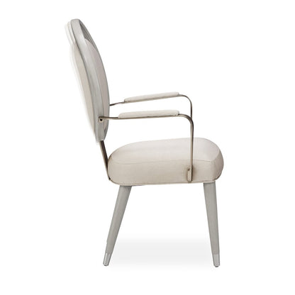 Eclipse Dining Arm Chair - Moonlight Gray Set of 2