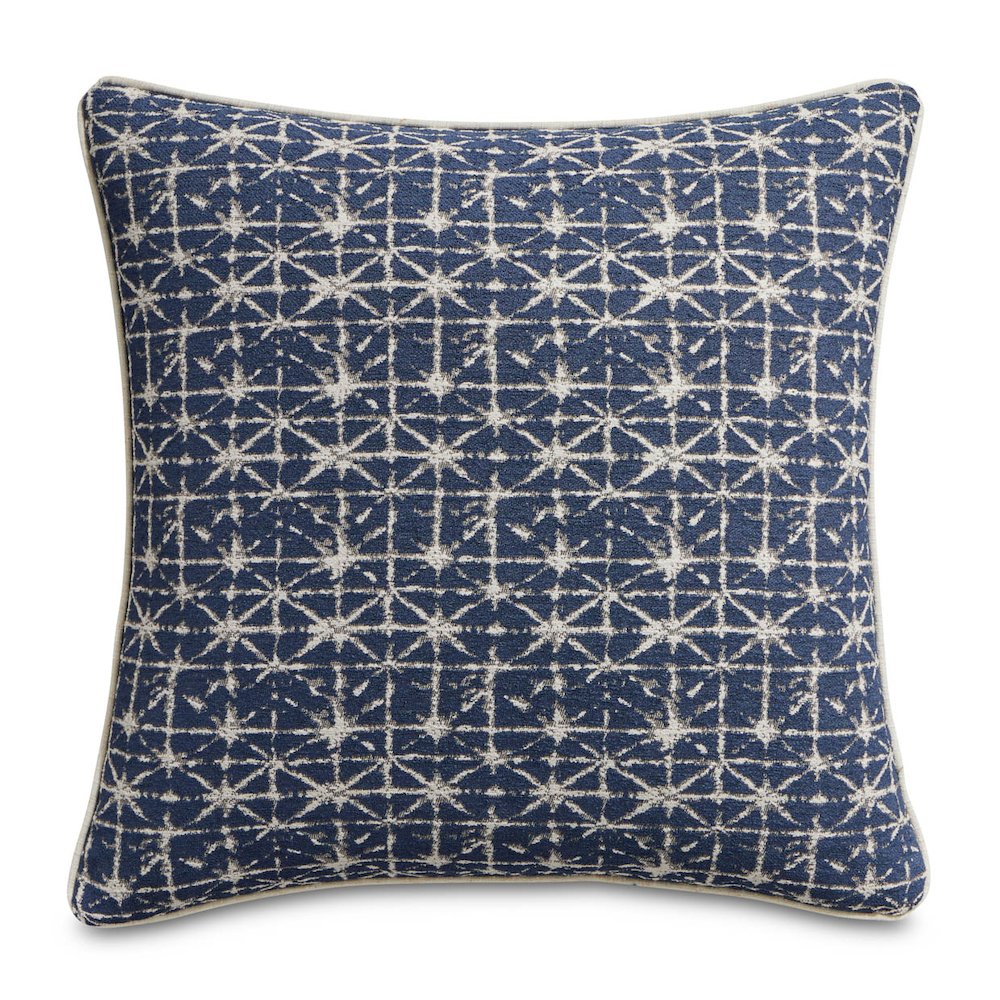 Blue My Mind Foster 20" Square Pillow, Set of 2 - Navy