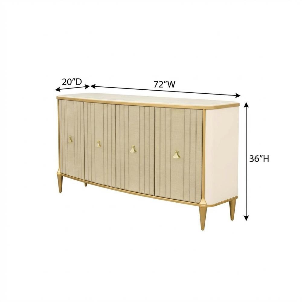 Scotts Square Sideboard - Light Champagne