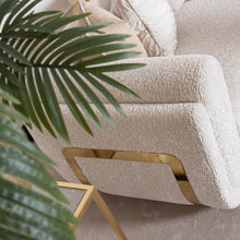Savannah Breeze Mansion Sofa - Cashmere/Bright Gold