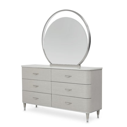 Eclipse Dresser with Mirror - Moonlight
