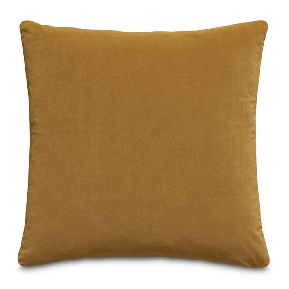 Gemma 21" Velvet Throw Pillow, Set of 2 - Coin