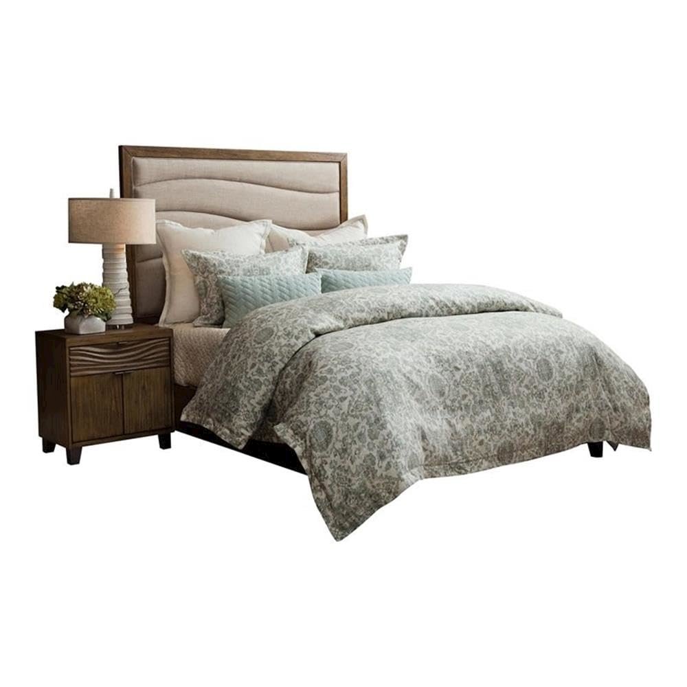 Northridge 7-Piece Queen Duvet Set - Spa