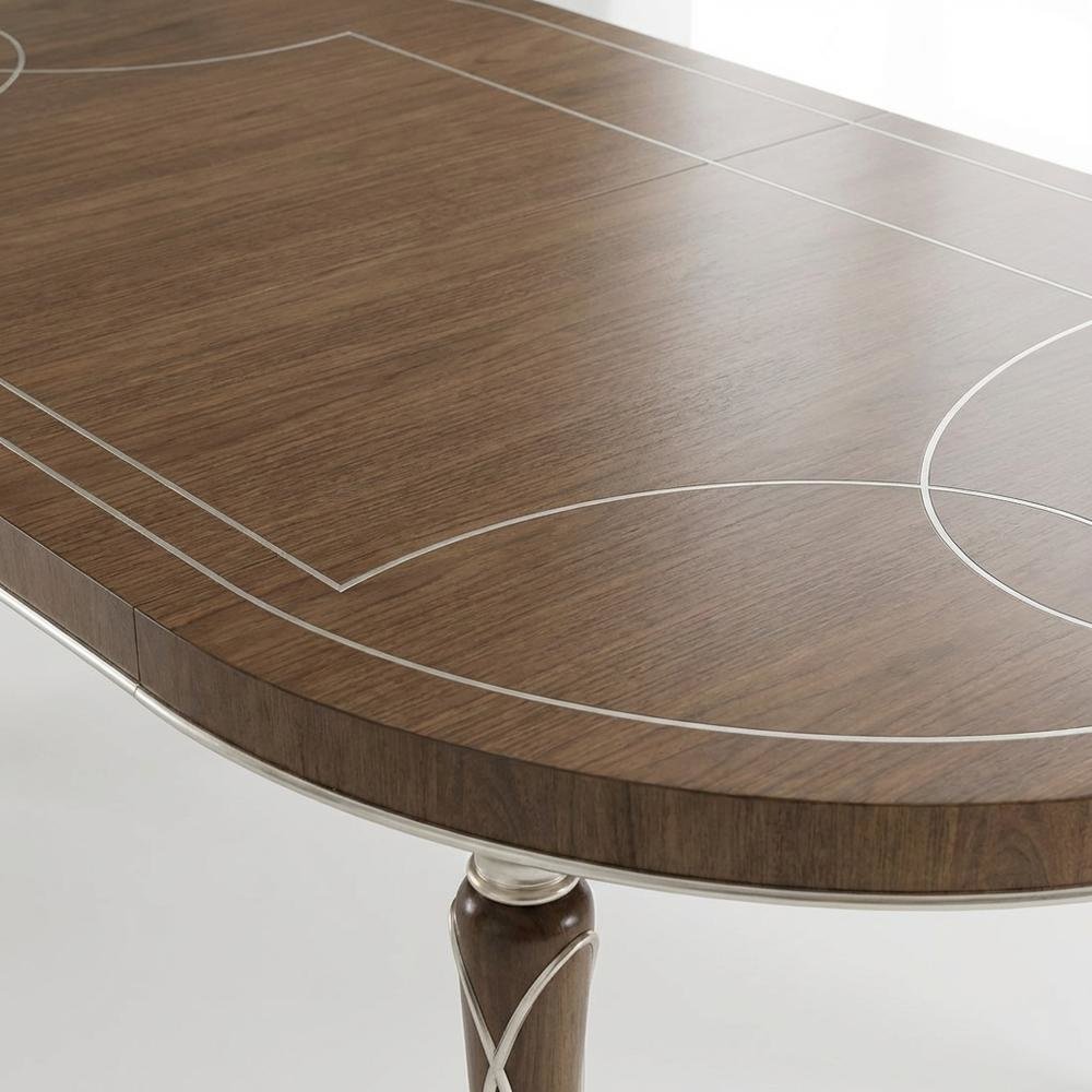 Villa Cherie Oval Dining Table - Hazelnut